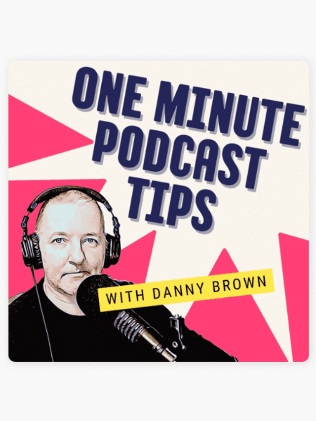 One minute podcast tips poster