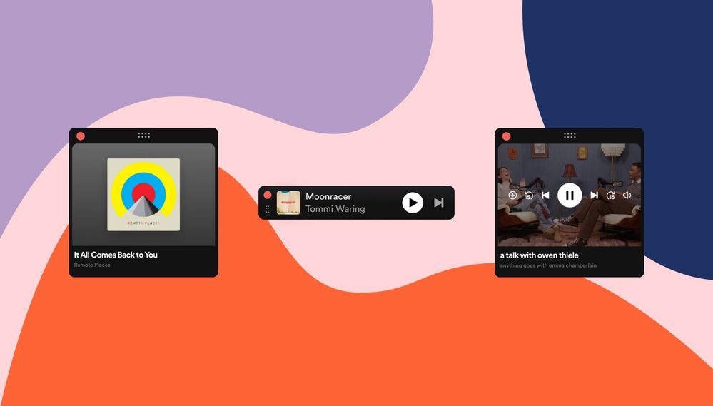 looks of spotify miniplayer