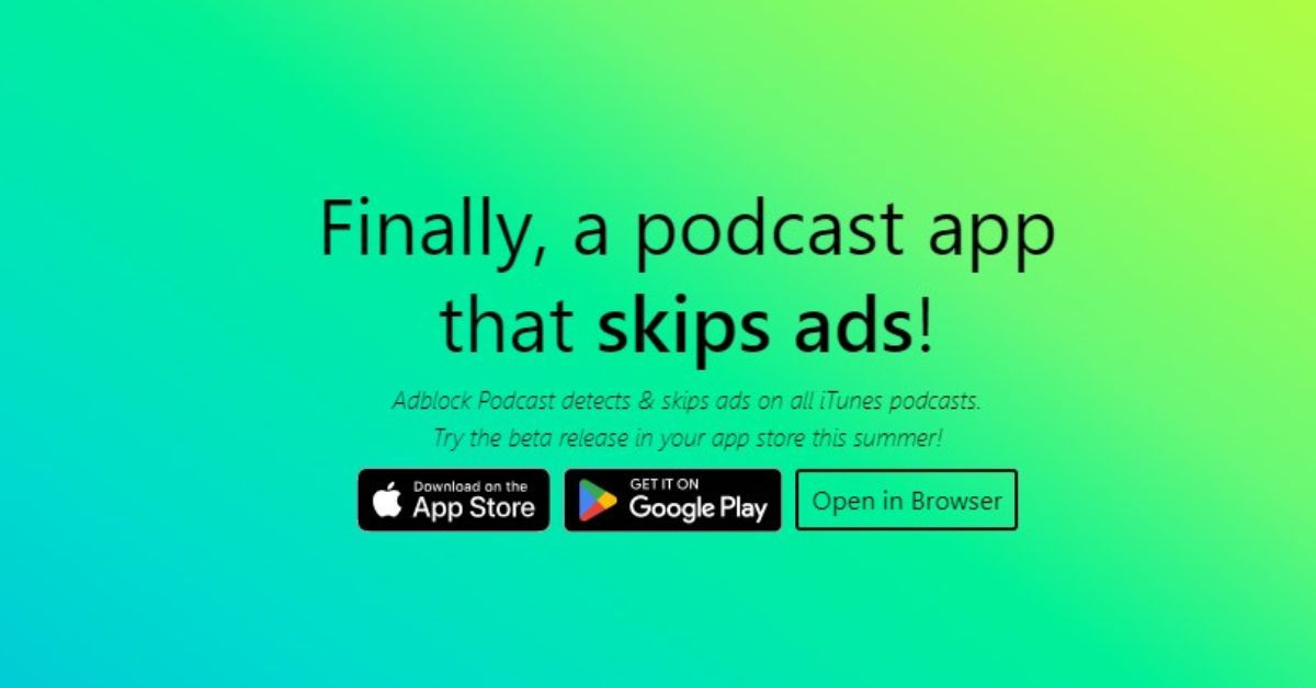 Adblock podcast