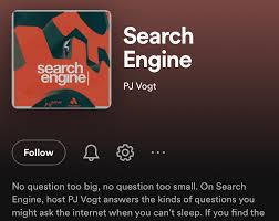 Search Engine PJ Vogt