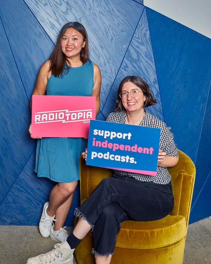 Radiotopia Managing Producer Yooree Losordo and Radiotopia Executive Producer Audrey Mardavich